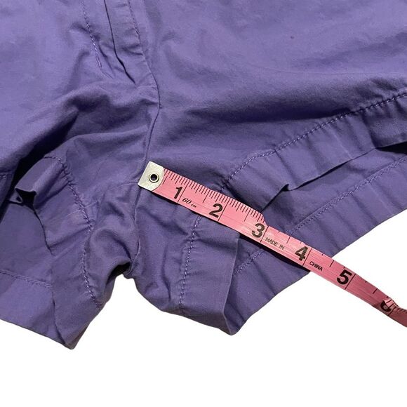 10/$25🦋 J. Crew Purple Broken-In Mid Rise Chino Shorts - Size 4 - Picture 9 of 12